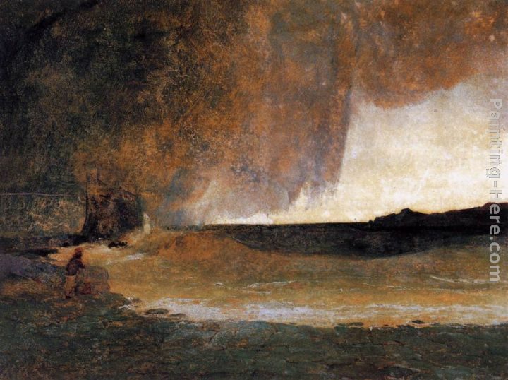 Karl Blechen The Bay of Rapallo